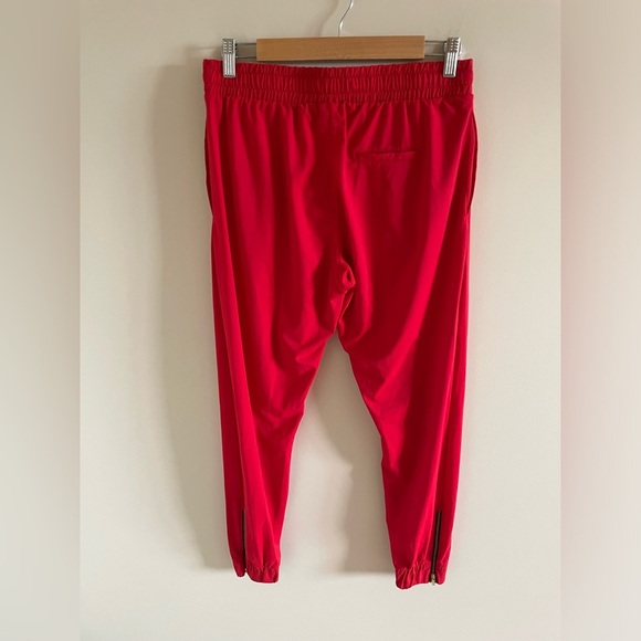 Zyia Everywhere Zipper Jogger Red Size Medium - Picture 8 of 12